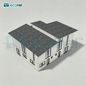 Maisons préfabriquées de luxe à deux étages de 3 à 5 chambres pour projets immobiliers, villas préfabriquées de haute qualité - Product Image 4