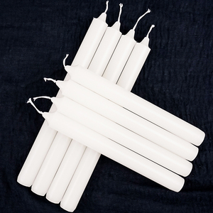 100% 순수한 천연 하이 퀄리티 긴 파라핀 선물 상자에 저렴한 다채로운 테이퍼 양초 - Product Image 3