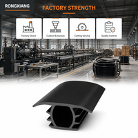 Joint d'étanchéité en caoutchouc EPDM en forme de T sur mesure, bande d'étanchéité premium pour panneaux solaires, service de découpe, noir, taille et dureté personnalisables