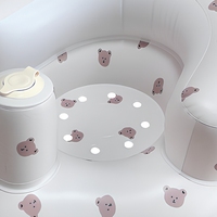 Canapé gonflable pour bébé PVC Safe Portable pour le bain Alimentation Voyage Multi Usage Siège pour bébé
