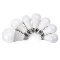 CE ROHS – ampoule Led 220V à économie d'énergie, sans scintillement, matière première, variable, 5W, 7W, 9W, 12W, 15W, 18W, 24W, E27, ampoule pour la maison