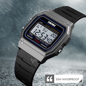 Reloj Deportivo Digital SKMEI 1412 Económico con Alarma, Correa <span class=keywords><strong>de</strong></span> Plástico, Multifuncional, Resistente al Agua 5BAR, para Mujer - Product Image 1