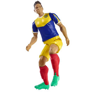 Kunden spezifische Größe PVC Fußballspieler Action figur Spielzeug Fußballspieler Spielzeug - Product Image 3