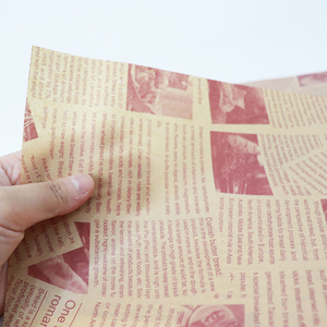 Custom 50gsm Food Grade Tissue <strong>Paper</strong> for Chips/Fries Takeaway Wrapping Sandwich <strong>Baking</strong> Clothing/Socks-Single Coating-Sydney - Product Image 2