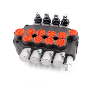 Válvula Direccional Monobloque de 4 Vías P80-G34-G12, Manual, Venta al Por Mayor y OEM, para Piezas de Maquinaria de Construcción - Product Image 2