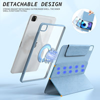 Housse magnétique détachable pour tablette pour Apple iPad Pro 13 pouces M4 2024