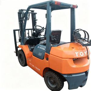 Chariot élévateur Toyota d'occasion FGZN25, 2,5 tonnes, 4300 kg, avec nacelle élévatrice, moteur 0-2000 heures, inspection vidéo et rapport inclus - Product Image 1