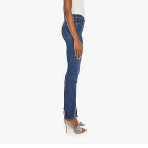 Vente en gros de pantalons en denim pour femmes, de haute qualité, 100% coton, lavés, style boyfriend, vintage, coupe slim - Product Image 2