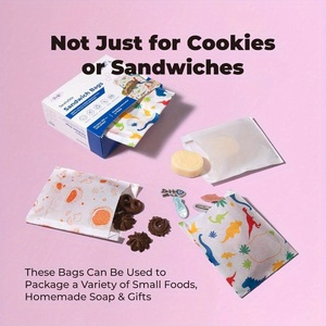 Tùy chỉnh cấp thực phẩm có thể tái chế giấy kraft bánh mì Snack bánh cookie đóng gói Cafe Cửa hàng bánh đưa ra bao bì túi - Product Image 6