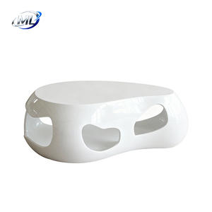 Mesa de Centro Moderna de Fibra de Vidrio con Forma de Nube para Sala de Estar y Uso en Exteriores - Product Image 6