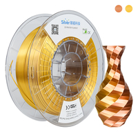 Magic PLA double couleur soie PLA filament 3D consommables incroyable changement de couleur impression 3D tiges en plastique 1.75mm