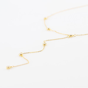 Collar de Plata de Ley 925, Cadena de Clavícula en Forma de U, Diseño Simple y Elegante, Uso Diario, Color Oro Blanco - Product Image 2