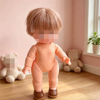 [Chaussures uniquement] Chaussures miniatures pour poupées de 26 cm, mini-chaussures en cuir résistantes à l'usure pour poupées, ornements.