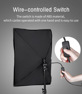 Produit Photographie Toile <span class=keywords><strong>de</strong></span> Fond Support Shoot Parapluies Photo Studio Kit d'Éclairage Continu - Product Image 2