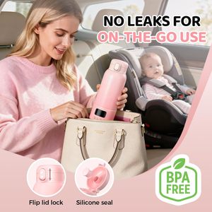 Scaldabiberon Ricaricabile Mom Cozy, Scaldabiberon Owala, Scaldabiberon Nabelwarmer per Neonati Senza Adattatore - Product Image 5