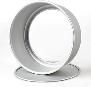 Baking Pan Aluminum Alloy Anode Round Non-stick Removable Bottom Chiffon Mousse Cake Mould - Product Image 1