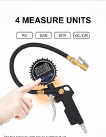 Manomètre numérique de haute qualité SFUTOOLS pour gonflage de pneus avec écran LCD 250 PSI
