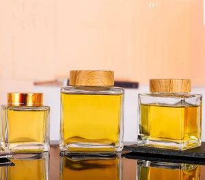 El mejor <span class=keywords><strong>precio</strong></span> al por mayor 100mL 180ml 280ml 380Ml tarro <span class=keywords><strong>de</strong></span> vidrio transparente cuadrado botella <span class=keywords><strong>de</strong></span> miel bebida con tapón <span class=keywords><strong>de</strong></span> rosca - Product Image 3