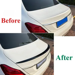 สปอยเลอร์หลังรถยนต์ StarNav สำหรับ C-Class W205 C180 C200 C260 ปี 2015+ ชุดแต่งตกแต่งฝากระโปรงท้าย - Product Image 2