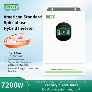 Vente directe usine – Onduleur solaire hybride biphasé à double sortie 110V 220V 120V 240VAC 7.2KW 12KW MPPT JN-HK48120-220-500S-B 11KW - Product Image 2
