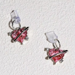 1PC für Telefon/Typ-C-Schnitts telle Niedliche rosa Lilie des Tals Telefon Charme Blume Grünes Blatt Staubs topfen DIY Zubehör - Product Image 3