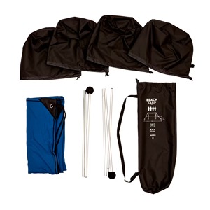 Grande tente de plage familiale portable, imperméable, à ouverture rapide, avec <span class=keywords><strong>4</strong></span> sacs de sable, pour le camping en plein air, protection solaire, coupe-vent, abri solaire - Product Image 4