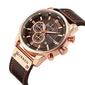 Reloj <span class=keywords><strong>de</strong></span> Pulsera CURREN 8291 <span class=keywords><strong>para</strong></span> <span class=keywords><strong>Hombre</strong></span>, <span class=keywords><strong>Correa</strong></span> <span class=keywords><strong>de</strong></span> <span class=keywords><strong>Cuero</strong></span>, Cuarzo, Casual, <span class=keywords><strong>de</strong></span> Negocios, <span class=keywords><strong>de</strong></span> Lujo, Reloj <span class=keywords><strong>de</strong></span> Pulsera <span class=keywords><strong>para</strong></span> <span class=keywords><strong>Hombre</strong></span>, Reloj Montre Homme - Product Image 1