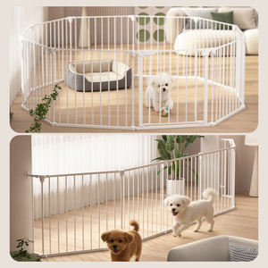 Parc de jeu pliable en plastique pour bébé, clôture d'activités intérieures pour enfants, barrière de protection pour enfant avec panneau de <span class=keywords><strong>porte</strong></span> - Product Image 3