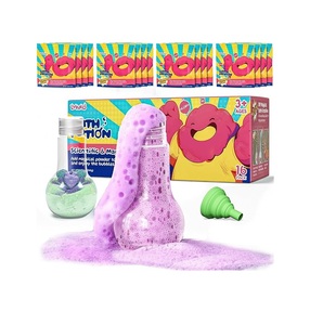 Bombe de bain Potion Mousses et bulles avec une éruption de couleurs Coloré et pétillant Divertissement scientifique pour tout-petits - Product Image 1