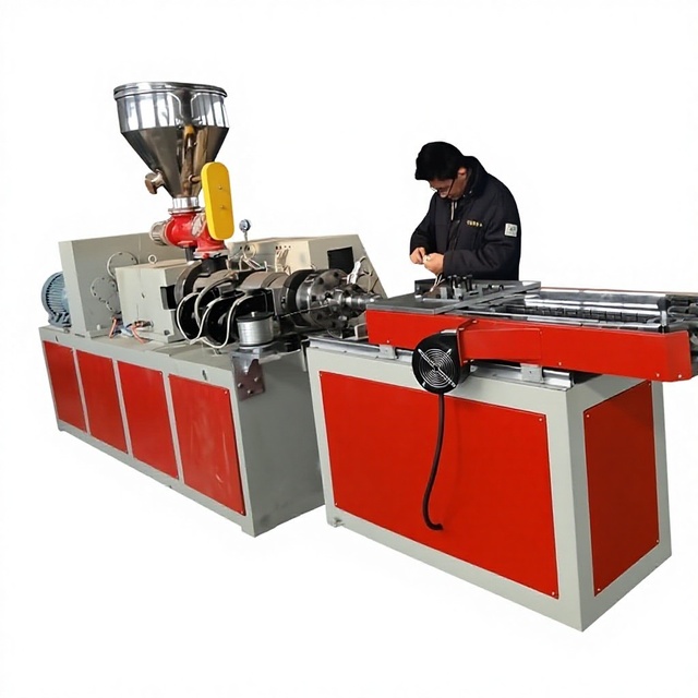 PVC PP PE PA Single Screw Single Wall Corrugated Conduit Pipe Extruder Making Machine