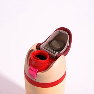 Nouvel Arrivage – Tasse à Fruits en Acier Inoxydable 304 de 438g, Style Tendance, Double Boisson, Couvercle Pop-up, Tasse Isotherme Sous Vide pour Voiture - Product Image 4