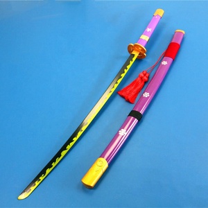 Gran oferta, espada de Anime japonés, accesorios de Cosplay, espada Zoros Tachi y espada Oden Enmas de una pieza, no se han cortado - Product Image 1