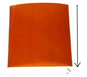 Lembaran Kertas Transfer Tahan Suhu Tinggi Lebar 2-Inci, Pita Panas Thermo <span class=keywords><strong>PI</strong></span> Silicone Capton, Pita Poliimida PET Die Cut - Product Image 4