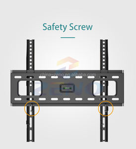 Supporto a Parete Fisso per TV da 26 a 65 Pollici, VESA da 100x100mm a 430x400mm, Supporto TV Durevole in Acciaio Laminato a Freddo <span class=keywords><strong>Zeno</strong></span> F45 - Product Image 3