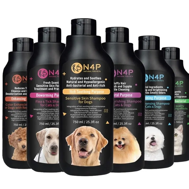 N4p New Design 750Ml Dog Shampoo Gallon With Great Price