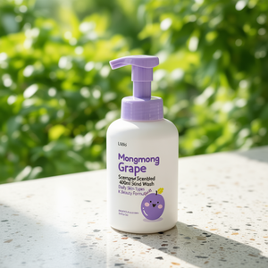 Jabón de Manos con Aroma a Uva Mongmong 400ml Cuidado Diario de la Piel Para Todo Tipo de Piel Fórmula K Beauty - Product Image 3