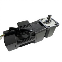 Moteur à engrenages monophasé 90W 220V 1450 tr/min à vitesse variable avec montage à bride