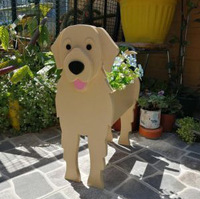 Pot de fleurs suspendu pour chien de compagnie et jardinière au sol pour décorations de jardin et de centre commercial à la maison