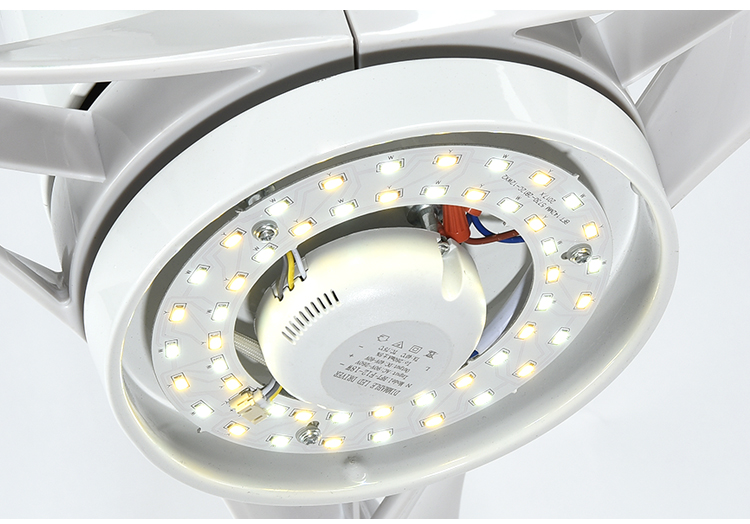 Breezelux 52 inch 3 ABS blades modern style hotel ceiling fan Chandeliers made in china