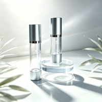Vente en gros de flacons pulvérisateurs AS de qualité supérieure, 30 ml, 50 ml, emballage en plastique, conteneur cosmétique pour soins de la peau, en stock