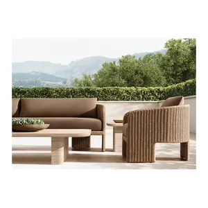 Aluminium Garden Furniture Luxury Outdoor Furniture Rattan Sofa Outdoor Rattan Furniture Outdoor Garden Rattan Sofa