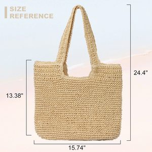 Sacs à <span class=keywords><strong>main</strong></span> pour femmes <span class=keywords><strong>Sac</strong></span> de plage <span class=keywords><strong>en</strong></span> paille tissé Sacs à <span class=keywords><strong>main</strong></span> <span class=keywords><strong>en</strong></span> <span class=keywords><strong>osier</strong></span> <span class=keywords><strong>Sac</strong></span> <span class=keywords><strong>en</strong></span> rotin <span class=keywords><strong>Sac</strong></span> de vacances <span class=keywords><strong>en</strong></span> raphia - Product Image 2