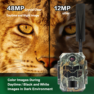 Caméra <span class=keywords><strong>de</strong></span> chasse PH870GT 4G LTE avec transmission SD Cloud, 48MP, 4K, vision nocturne invisible 940nm, reconnaissance IA, étanche IP66 pour la faune - Product Image 2