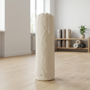 Sac de rangement en coton biologique avec cordon de serrage, pochette anti-poussière en toile, impression personnalisée, emballage cadeau pour tapis de yoga, 70 cm de long, unisexe - Product Image 2