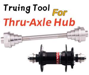 Adaptateur de centrage de moyeu de vélo en acier Briviga, axe traversant, moyeu de 12/15/20 mm, compatible avec les <span class=keywords><strong>VTT</strong></span>/vélos de route, outil de réparation de vélo - Product Image 2