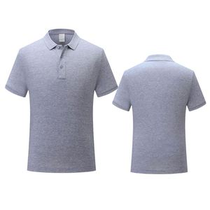 เสื้อยืดกอล์ฟผ้าฝ้าย 100% สำหรับงานซับลิเมชั่น พิมพ์โลโก้ตามสั่ง ปักลายเสื้อโปโลสำหรับผู้ชายและผู้หญิง - Product Image 4