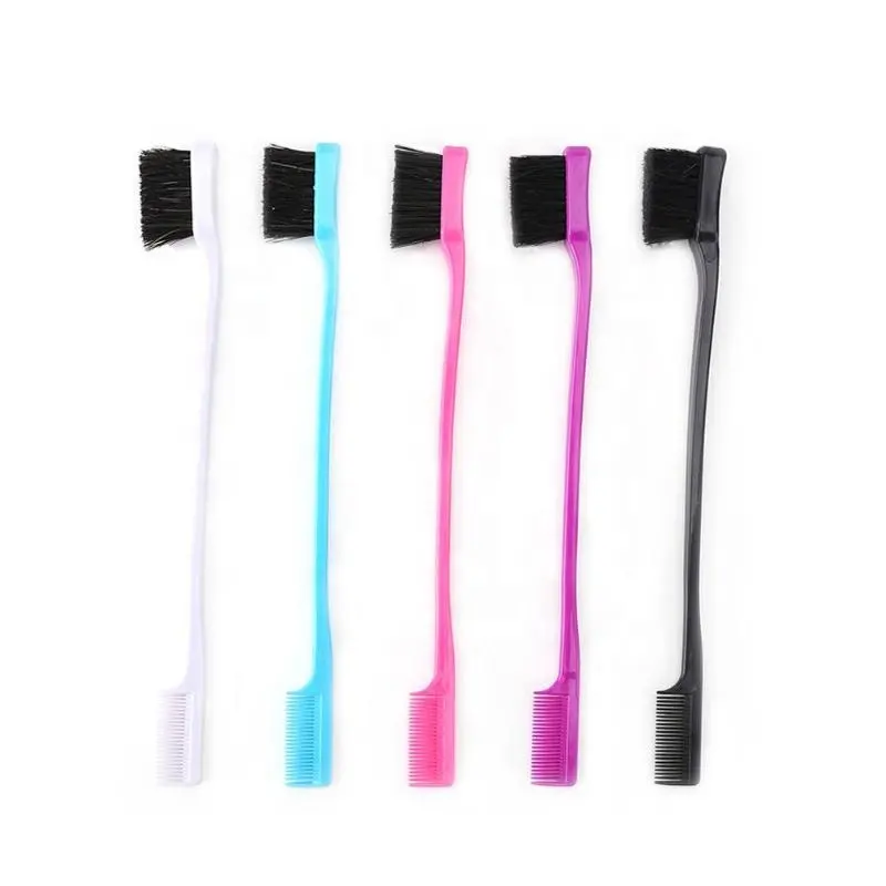 Wholesale Double Sided Edge Control BrushためHair Beauty Salon Hairdressing Tools