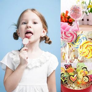 100 que kẹo mút trắng, que giấy 75mm, que mút dùng cho Cake Pops, trang trí bánh cupcake, kẹo tan chảy, sô cô la, bánh quy, bánh ngọt - Product Image 6