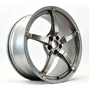 Jantes forgées en alliage d'aluminium 5 branches, surface polie, style sport Vogue SUV, modèles S 3 X Y LS GS <span class=keywords><strong>RC</strong></span> Q50 Q60 Q70 Q90 BRZ 86 - Product Image 3