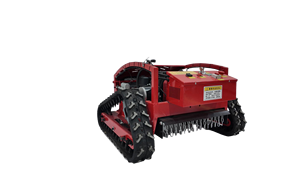 Tondeuse à gazon télécommandée sur chenilles à essence 9HP pour la coupe de l'herbe dans les vergers et sur les pentes - Product Image 4